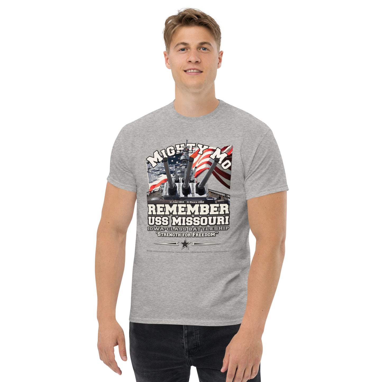 USS MISSOURI BB-63 Battleship T-Shirt, Comancha Store T-shirt,