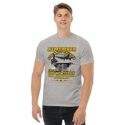 USS MONTEREY CVL-26 Aircraft Carrier T-Shirt