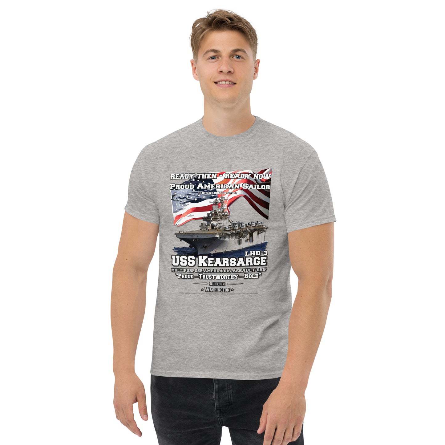 USS KEARSARGE LHD-3 Assault Ship T-Shirt