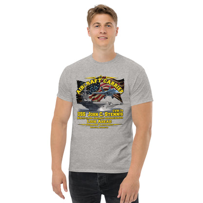 USS JOHN STENNIS CVN-74 Aircraft Carrier T-Shirt