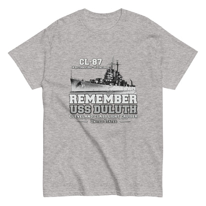 USS DULUTH CL-87 tee, Light Cruiser Classic T-shirt,