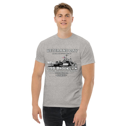 USS BROOKLYN t-shirt,USS BROOKLYN CL-40 t-shirt, Light Cruiser Veterans Unisex t-shirt, Navy Veterans T-shirts,