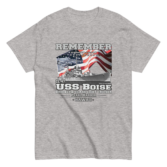 USS BOISE CL-47 t-shirt, USS BOISE t-shirt,  Light Cruiser Veterans t-shirt, WW2 Veterans T-shirt, T-Shirt Online Shop,