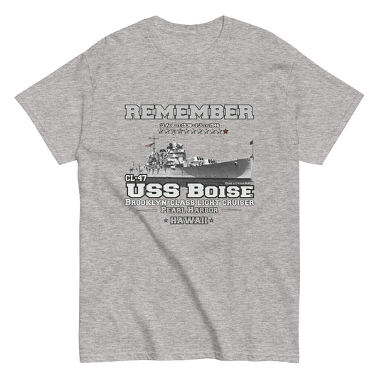 USS BOISE CL-47 t-shirt, USS BOISE t-shirt, Light Cruiser Veterans t-shirt, WW2 Veterans T-shirt, T-Shirt Online Shop,