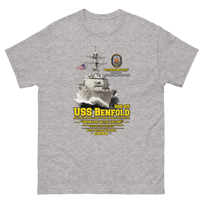 USS BENFOLD t-shirt,USS BENFOLD DDG-65 tee,Destroyer Veterans T-shirt, Navy veterans tee,Comancha Navy Tees,