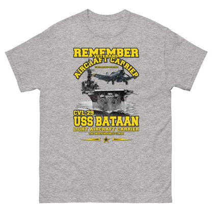 USS BATAAN tee,USS BATAAN CVL-29 tee, Aircraft Carrier Veterans T-shirt, Aircraft Carrier Veterans tee,