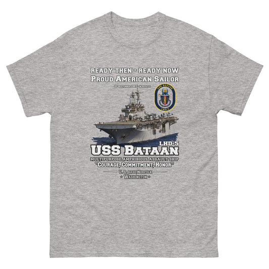 USS BATAAN tee,USS BATAAN LHD-5 t-shirt, Amphibious Assault Ship Veterans T-shirt, US NAvy Tees by comancha,