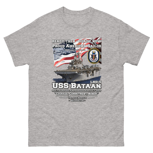 USS BATAAN tee,USS BATAAN LHD-5 t-shirt, Amphibious Assault Ship Veterans T-shirt, US NAvy Tees by comancha,