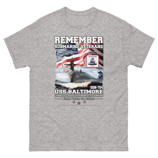 USS BALTIMORE t-shirt,USS BALTIMORE SSN-704 t-shirt, Submarine Veterans T-shirt, Comancha Navy T-shirts, us navy t-shirt,