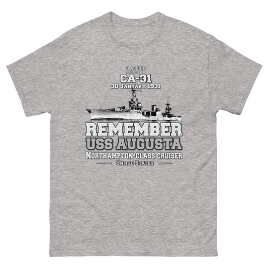 USS AUGUSTA veterans t-shirt,USS AUGUSTA CA-31 t-shirt, Heavy Cruiser Veterans T-shirt, USS AUGUSTA VETERANS TEE, comancha t-shirt, us navy t-shirt,