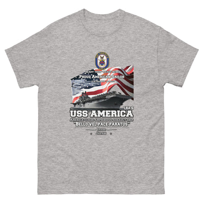 USS AMERICA Veterans T-shirt, USS AMERICA LHA-6 Amphibious Assault Ship Veterans T-shirt, Comancha Navy T-shirt, US Navy T-shirt, US Navy Veterans T-shirt,