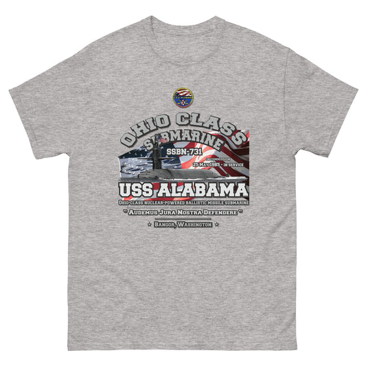 USS ALABAMA veterans t-shirt,USS ALABAMA SSBN-731 t-shirt, Submarine Veterans T-shirt, USS ALABAMA T-shirt, US Submarine t-shirt, Comancha Store,