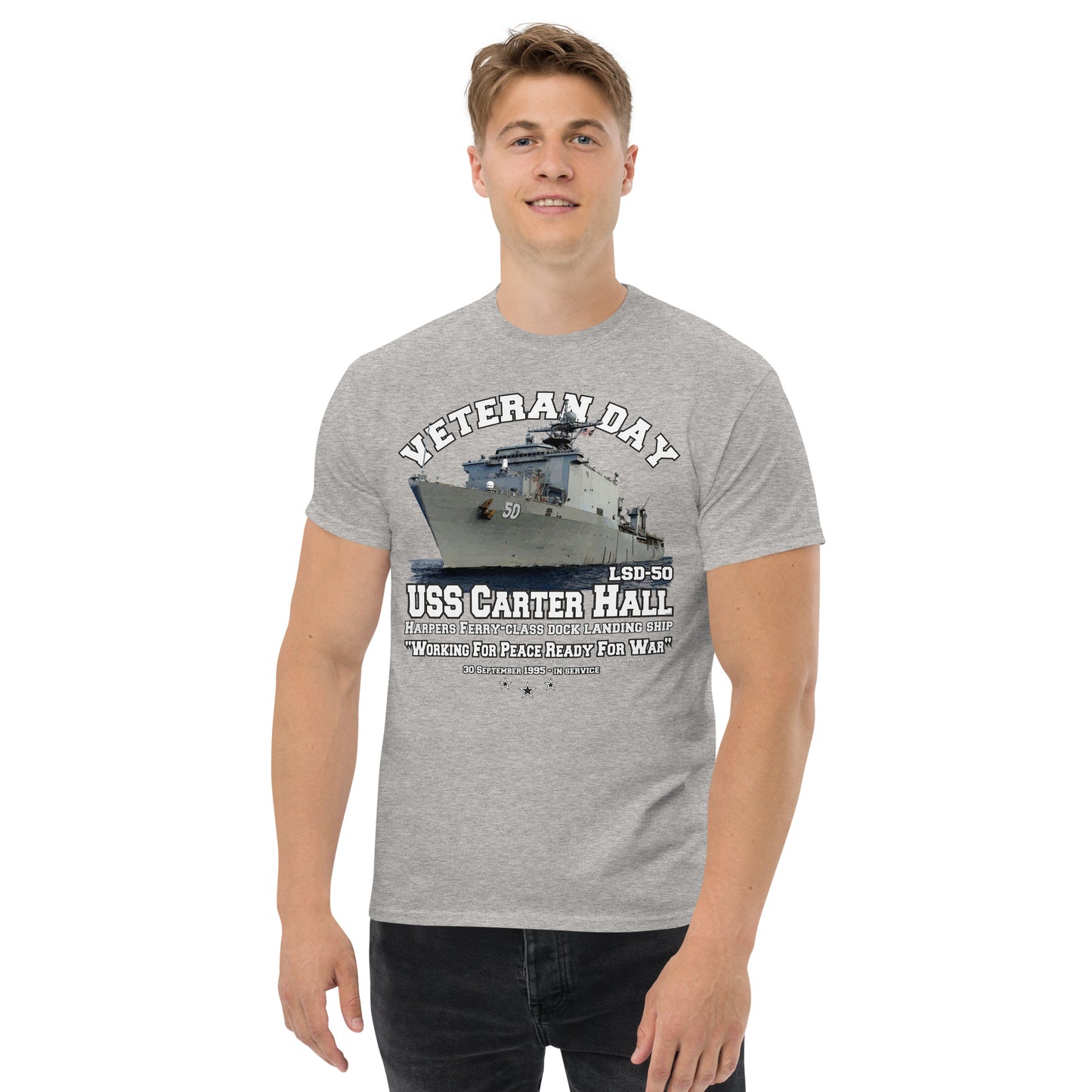 USS CARTER HALL veterans t-shirt,USS CARTER HALL LSD-50 t-shirt, US navy t-shirt, US navy veterans tee, US Navy Veterans T-shirt, Comancha Navy Shop,