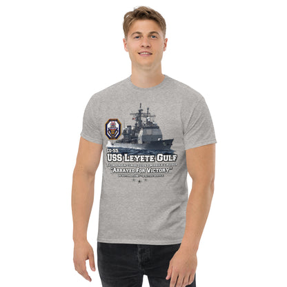 USS LEYETE GULF t-shirt, USS LEYETE GULF cruiser T-shirt,USS LEYETE GULF CG-55 US Navy Cruiser Veterans T-shirt, US Navy Cruiser Tee, Comancha Navy T-shirt,