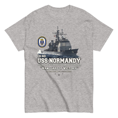 USS NORMANDY veterans tee, USS NORMANDY tee, US Navy Cruiser T-shirt, Comancha Navy t-shirt,Navy veterans tee,comancha,