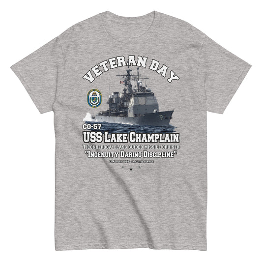 USS LAKE CHAMPLAIN tee, US navy veterans tee,comancha, US Navy Cruiser Veterans T-shirt, USS LAKE CHAMPLAIN CG-57 T-shirt,