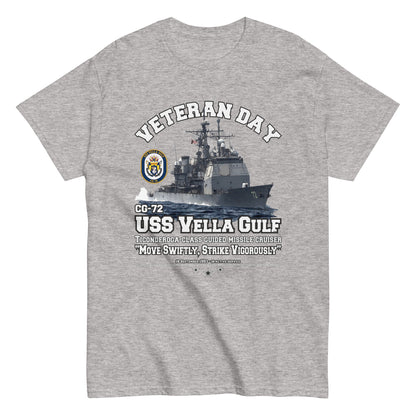 USS VELLA GULF tee, Navy Tees, US Navy Veterans Tee, US Navy Cruiser Veterans T-shirt, USS VELLA GULF CG-72 T-shirt,comancha graphics, tees,