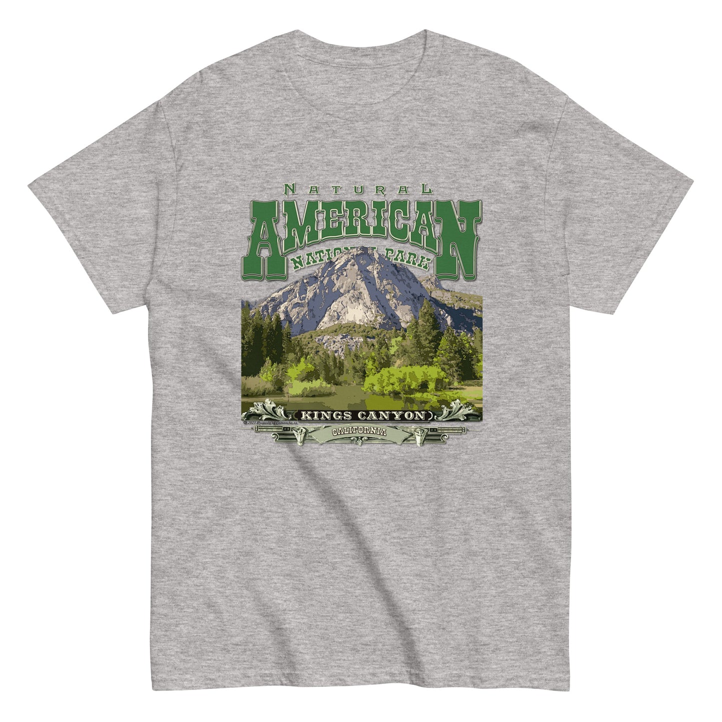 Kings Canyon National Park t-shirt, Comancha Graphics,Kings Canyon t-shirt, Comancha Graphics tee,