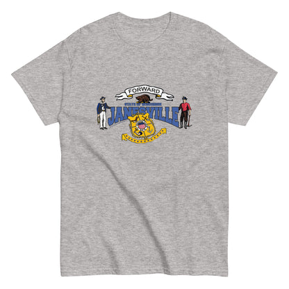 Janesville wisconsin tee,Janesville t-shirt, Wisconsin State T-Shirt, Comancha Graphics,