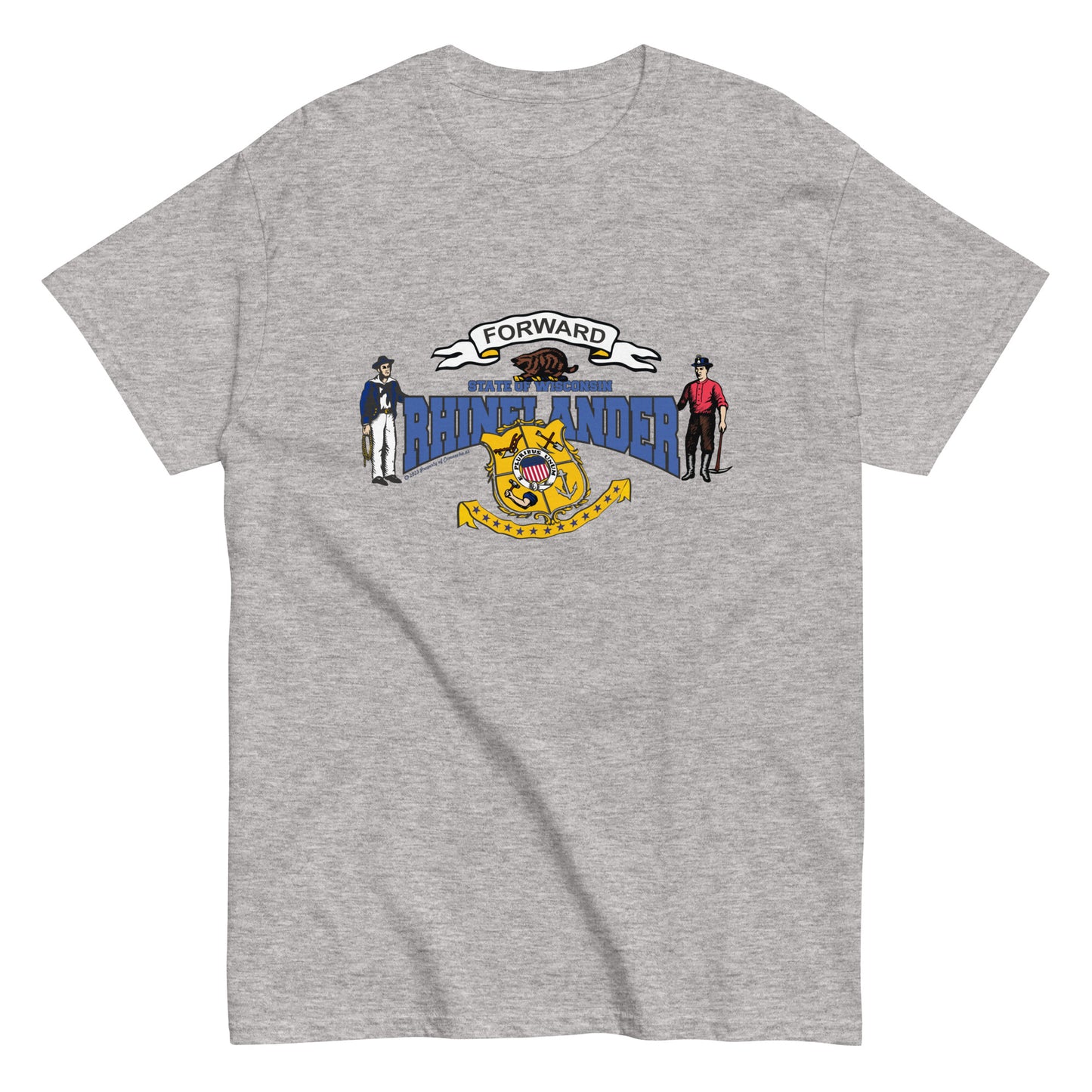 Rhinelander Wisconsin State T-Shirt