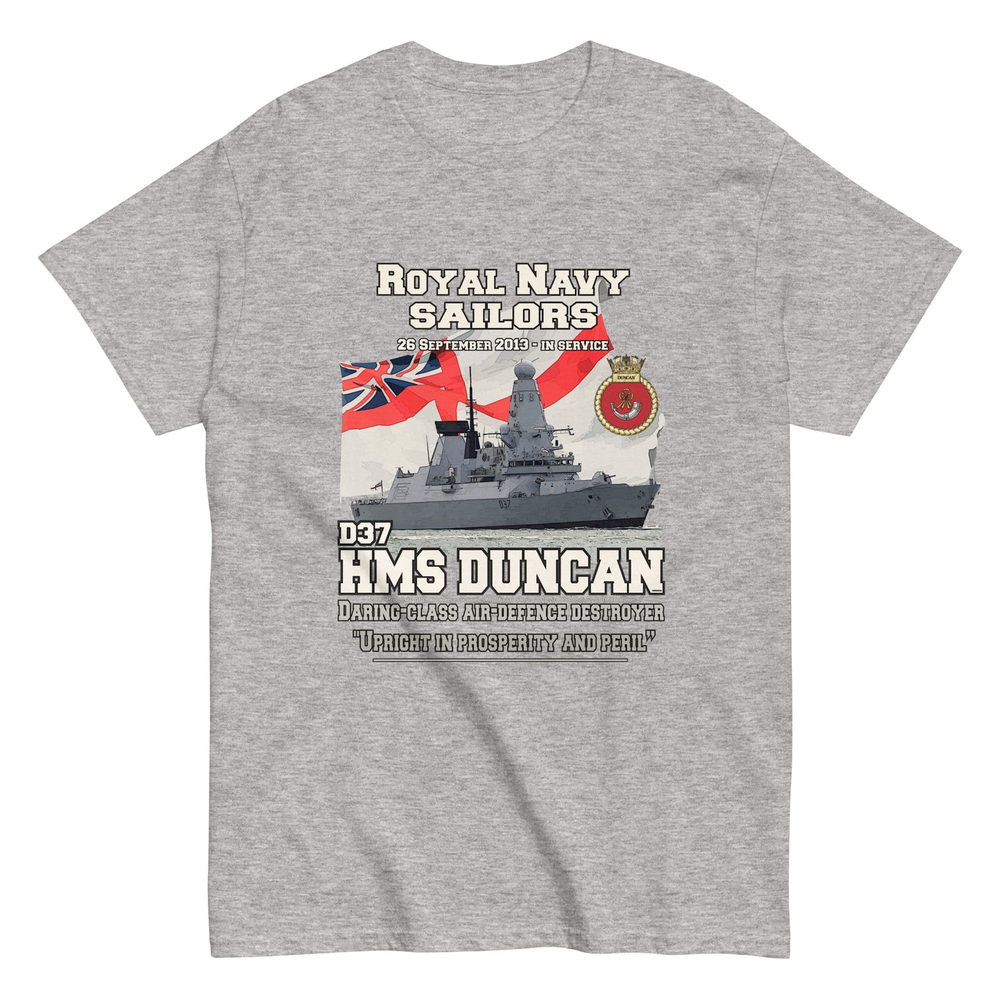 HMS DUNCAN D37 Destroyer T-shirt,