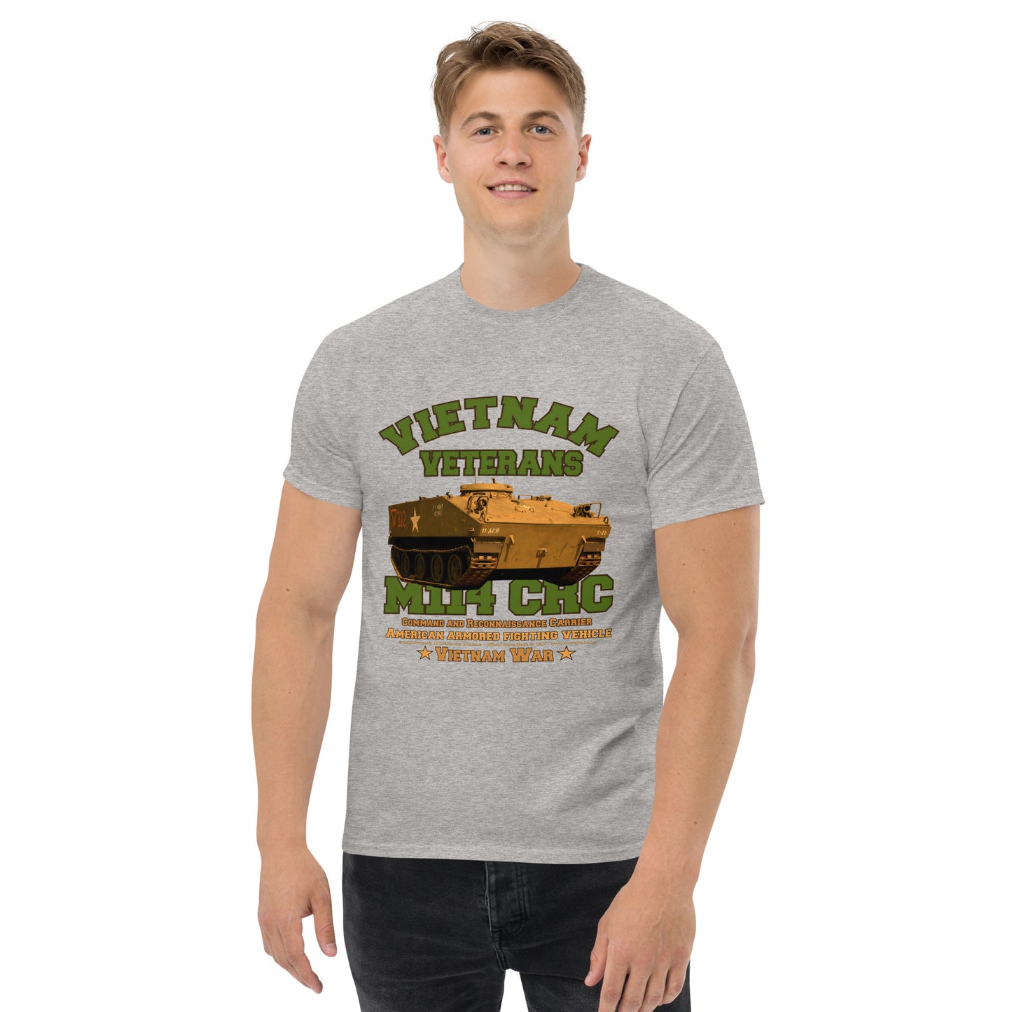 M114 Vietnam Combat Veterans T-shirt, vietnam veterans t-shirt,comancha,