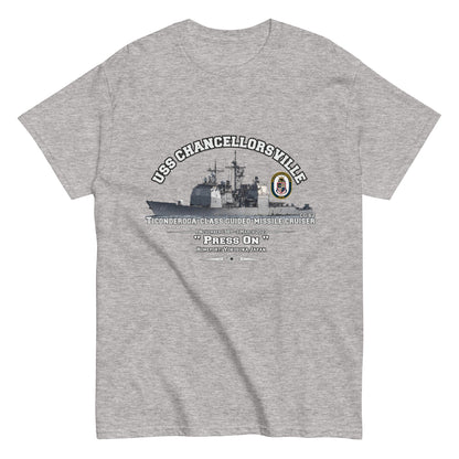 USS Chancellorsville CG-62 Cruiser T-shirt,USS Chancellorsville t-shirt,USS Chancellorsville cruiser tee, us navy veterans tee,comancha store,