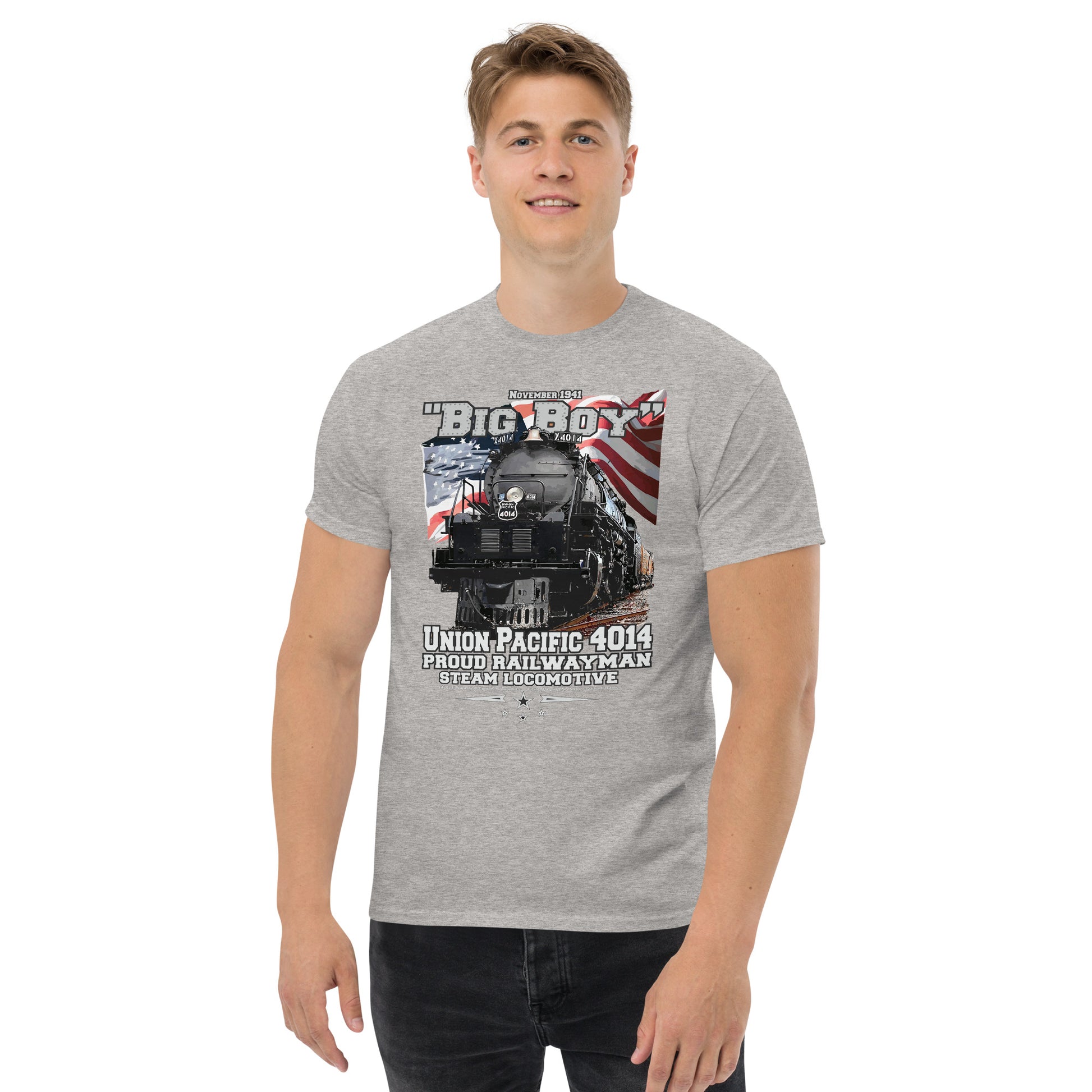 BIG BOY 4014 t-shirt,Unin Pacific 4014 t-shirt,BIG BOY 4014 Steam Locomotive t-shirt,Steam Locomotive t-shirt,proud railwayman t-shirt,