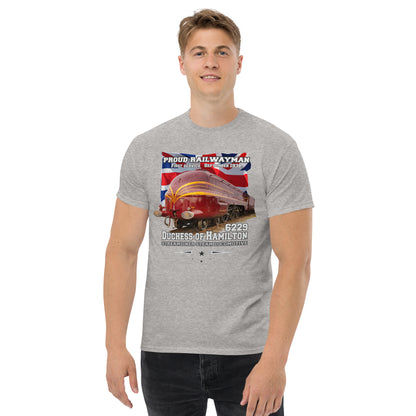 6229 Streamliner t-shirt, Steam Locomotive T-shirt, Comancha Graphics t-shirt,