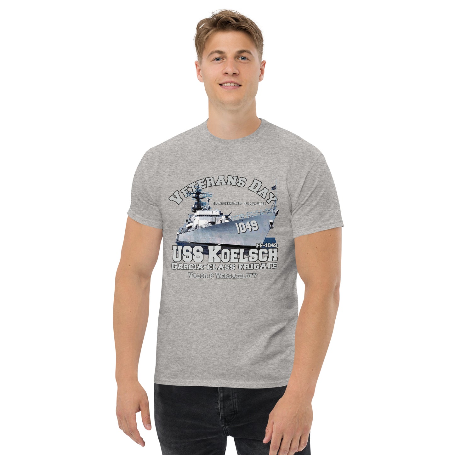 USS KOELACH tee,FF-1049 tee, uss Frigate Veterans T-shirt,USS KOELACH t-shirt, FF-1049 Frigate Veterans T-shirt,