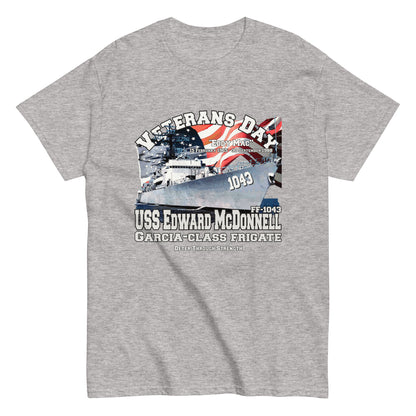 USS Edward McDonnell FF-1043 Frigate T-shirt