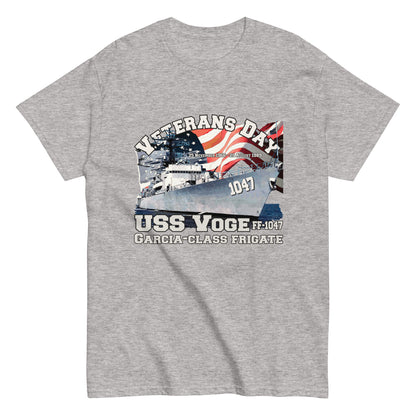 USS VOGE FF-1047 Frigate T-shirt