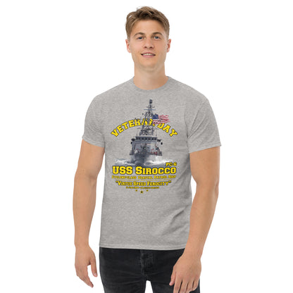 USS SIROCCO PC-6 T-shirt,USS SIROCCO t-shirt, Patrol boat t-shirt,comancha t-shirt, US Navy tee,Navy tee,