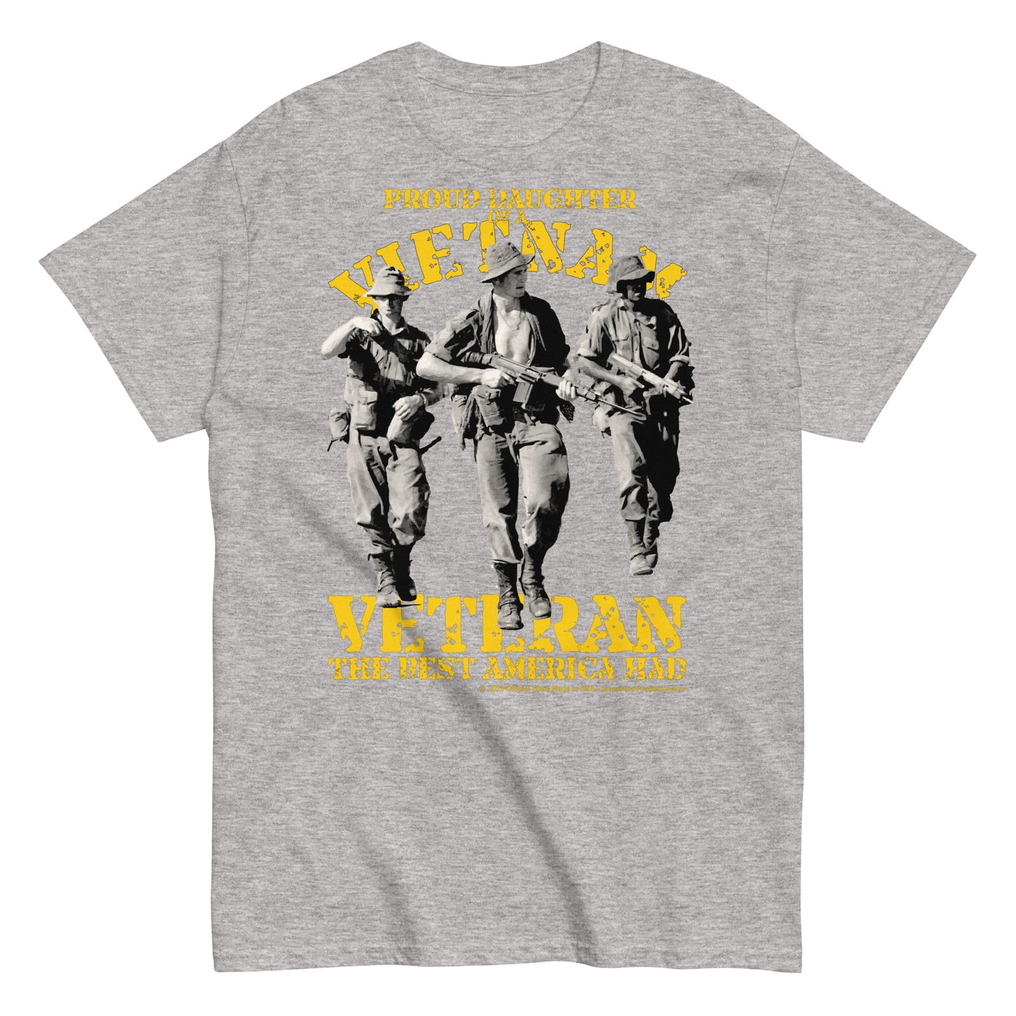 Proud Daughter of a Vietnam Veteran T-shirt, Vietnam veterans t-shirt, Vietnam war tee, us army veterans tee,Armay veterans t-shirt,comancha graphics,