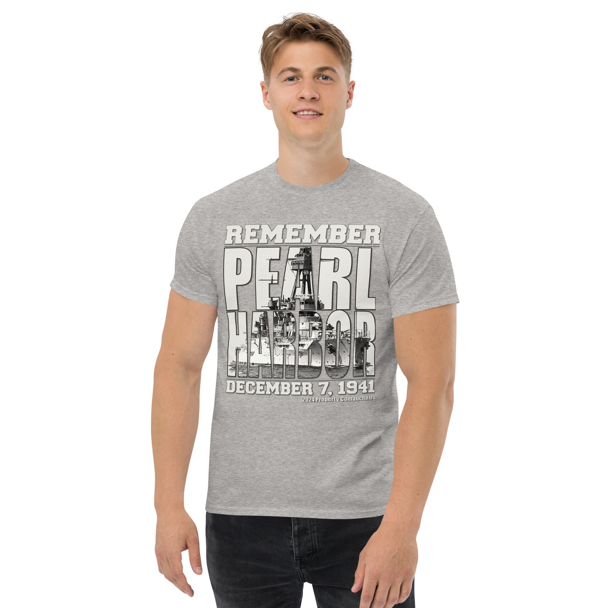 REMEMBER PEARL HARBOR T-shirt, Pearl Harbor Tee, uss Arizona tee, Comancha Graphics,