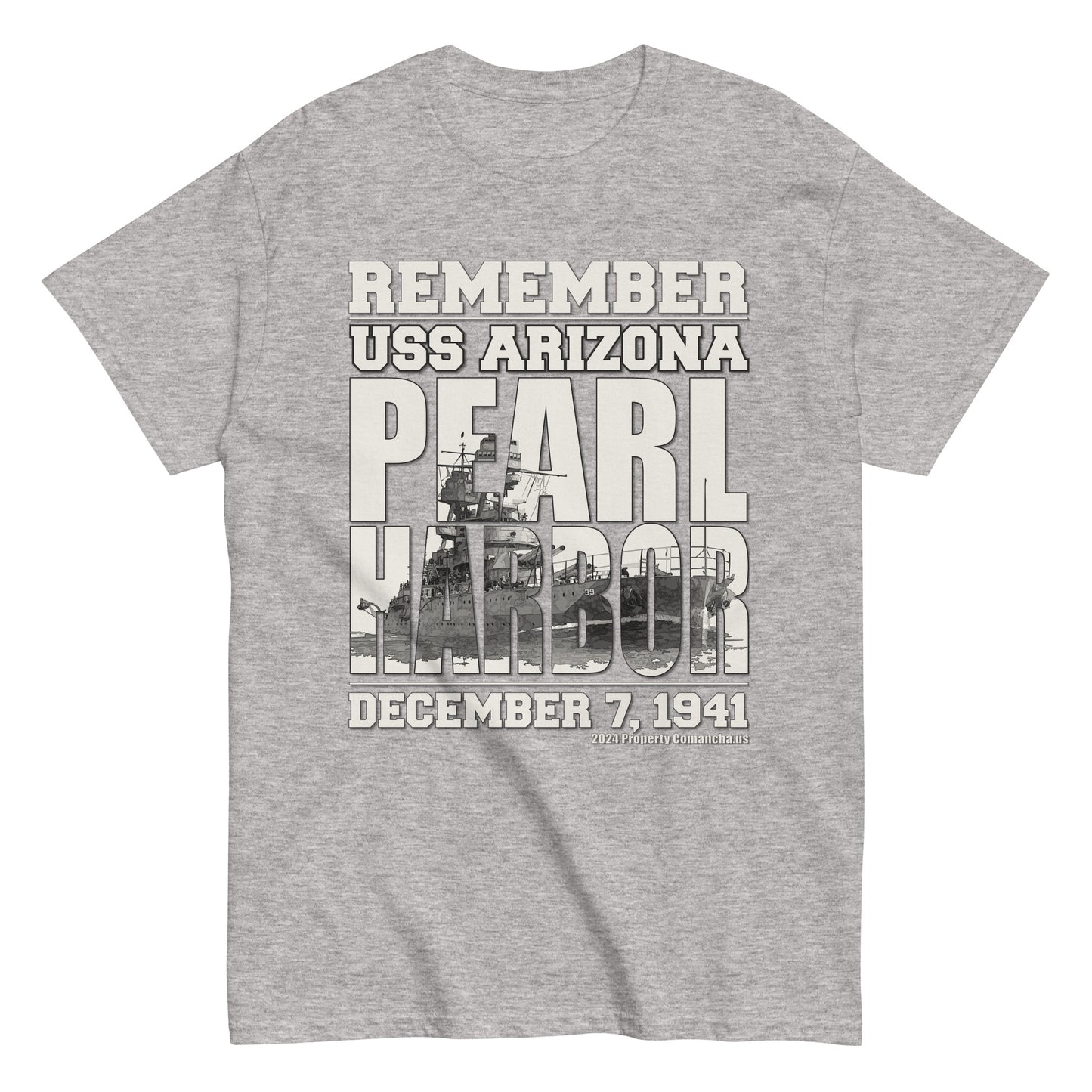 REMEMBER PEARL HARBOR USS Arizona T-shirt, USS Arizona T-shirt, Pearl Harbor Tee, Comancha Graphics Store,