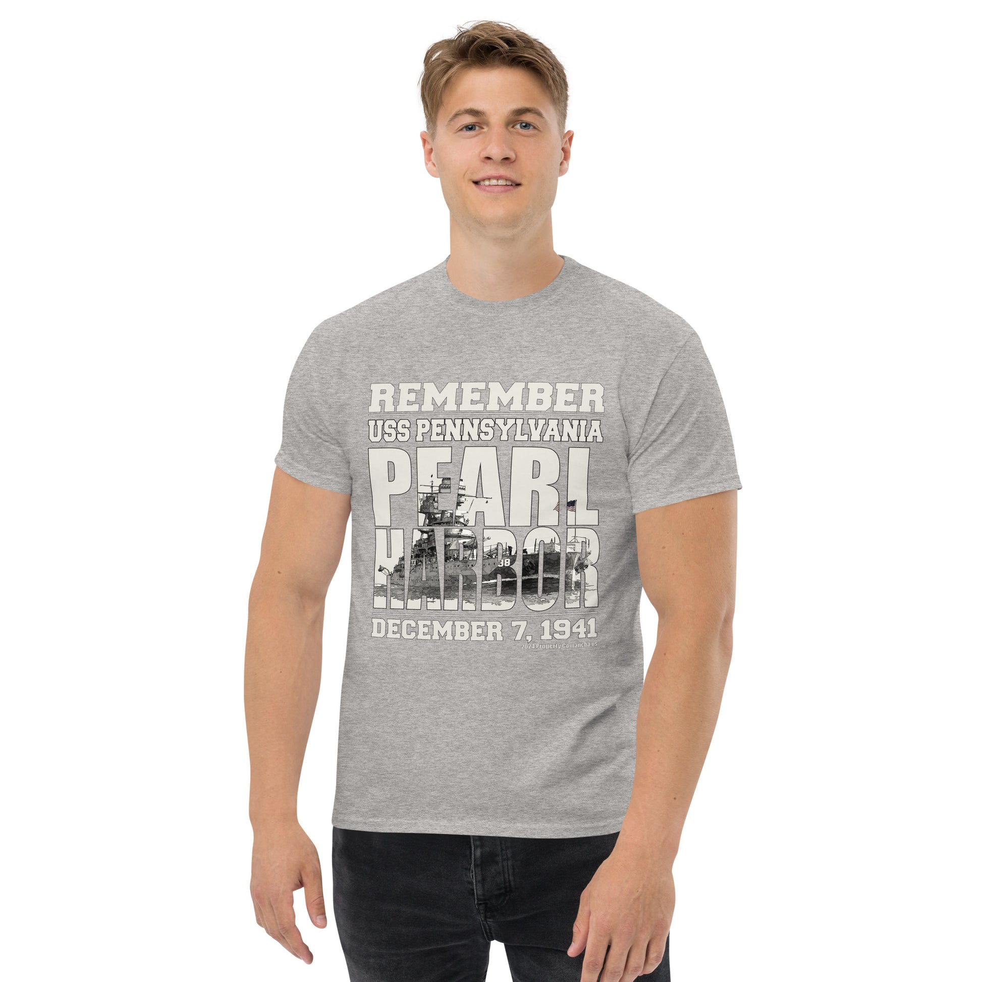 REMEMBER PEARL HARBOR USS Pennsylvania T-shirt, Pearl Harbor Tee, Comancha Graphics Store, REMEMBER PEARL HARBOR USS Pennsylvania Tee, Pearl Harbor Veterans T-shirt, Comancha Graphics tee Store,