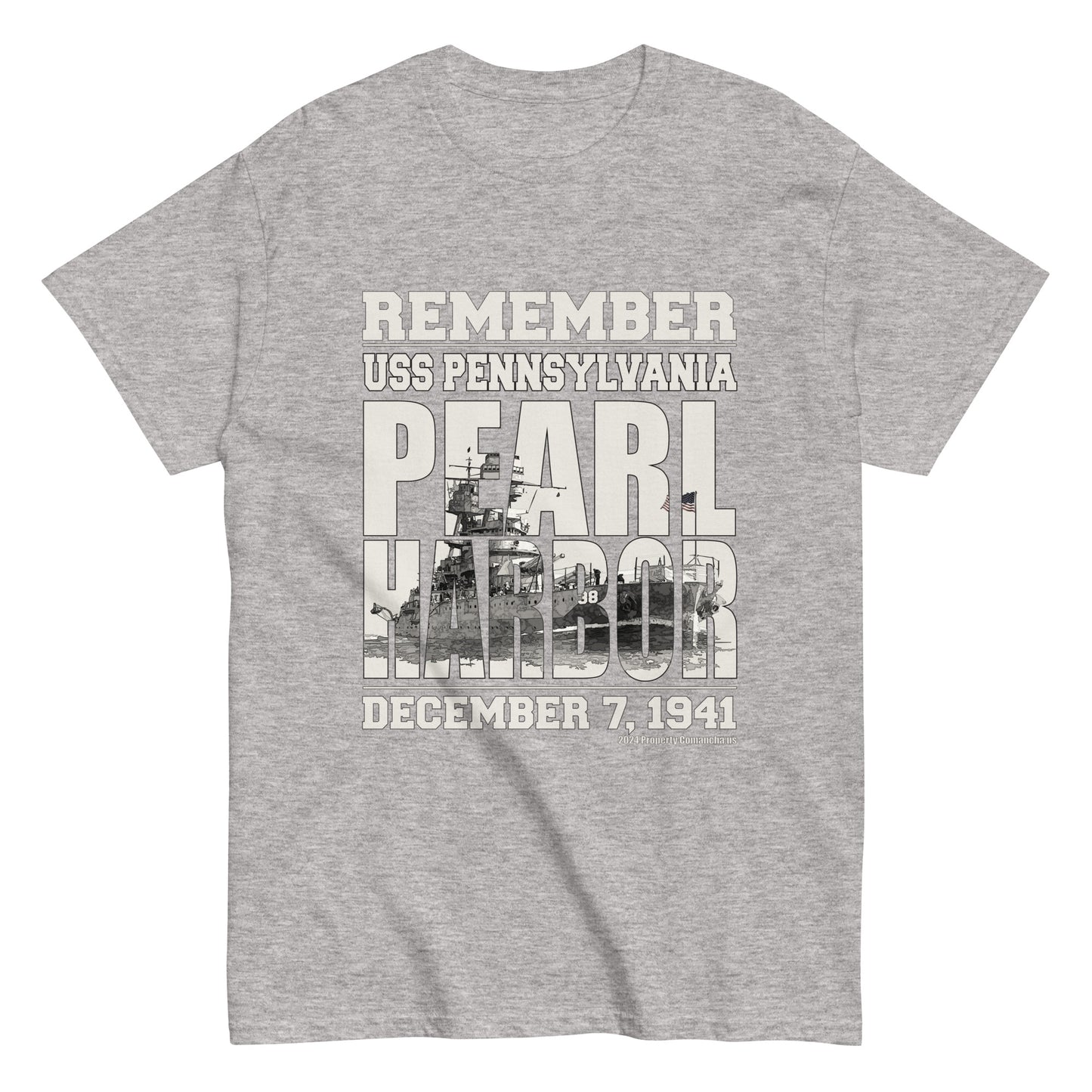 REMEMBER PEARL HARBOR USS Pennsylvania T-shirt, Pearl Harbor Tee, Comancha Graphics Store, REMEMBER PEARL HARBOR USS Pennsylvania Tee, Pearl Harbor Veterans T-shirt, Comancha Graphics tee Store,