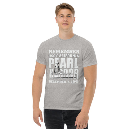 REMEMBER PEARL HARBOR USS CALIFORNIA T-shirt