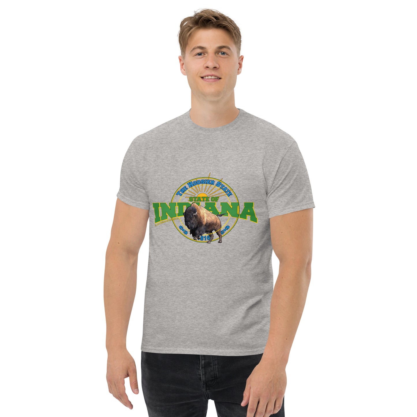 Indiana State T-shirt, Comancha.us tee,