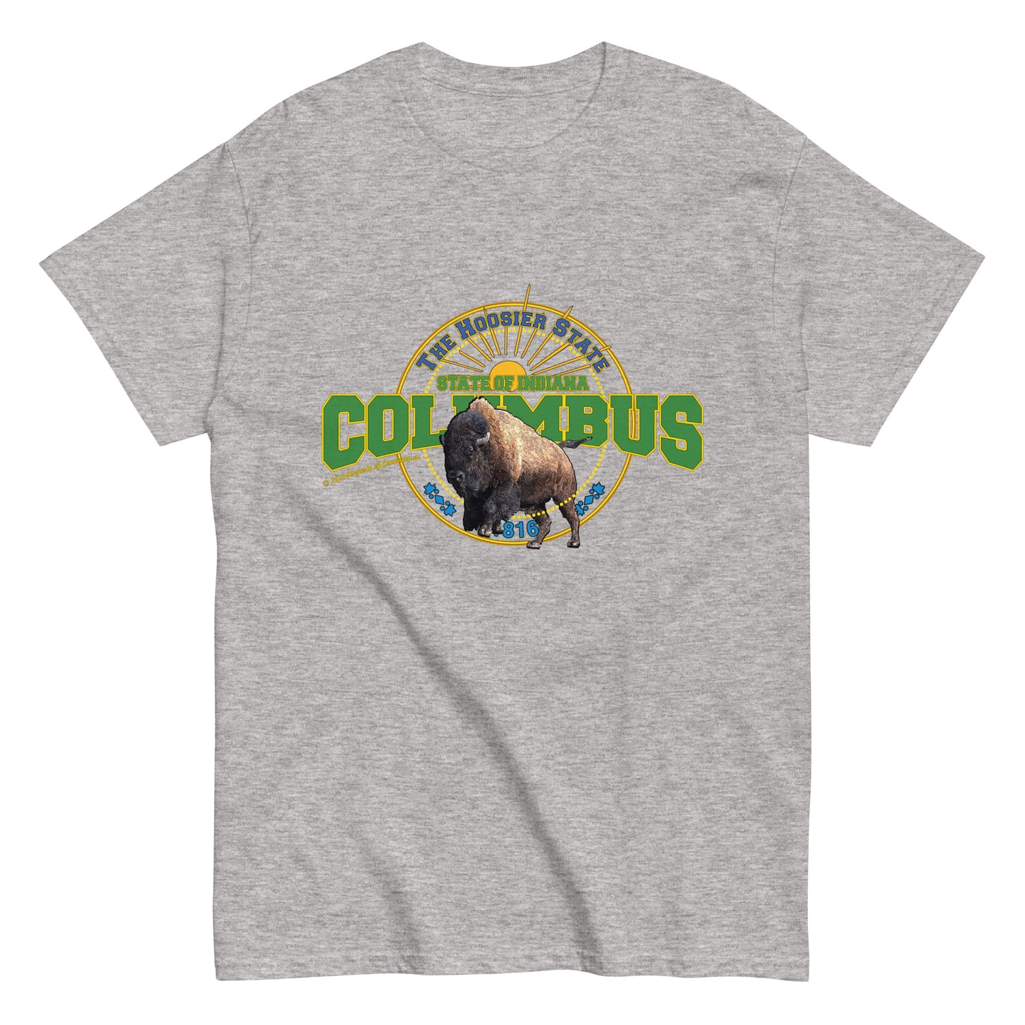 Columbus City Tee - Indiana State T-shirt,