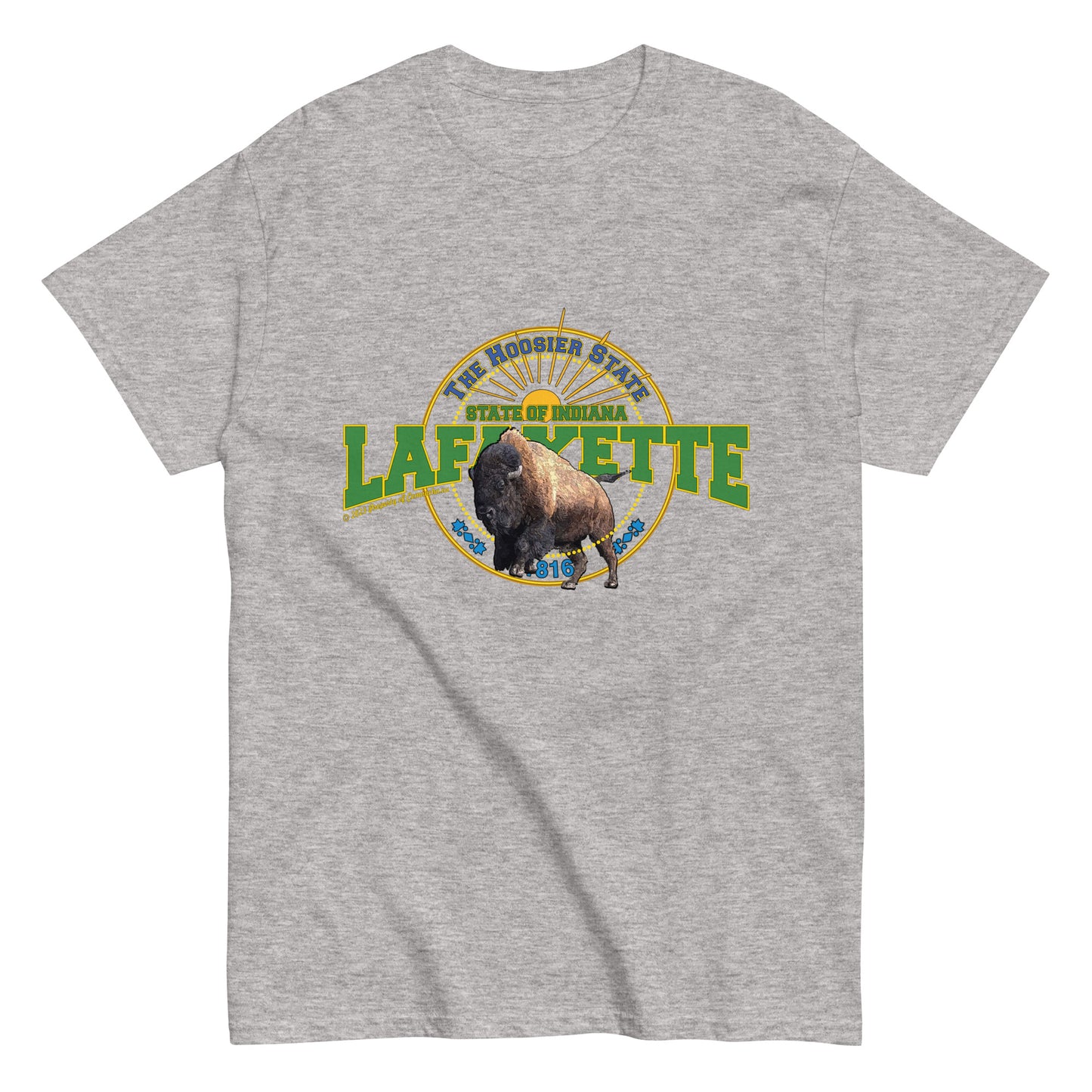 Lafayette City Tee - Indiana State T-shirt, Comancha.us T-shirt,