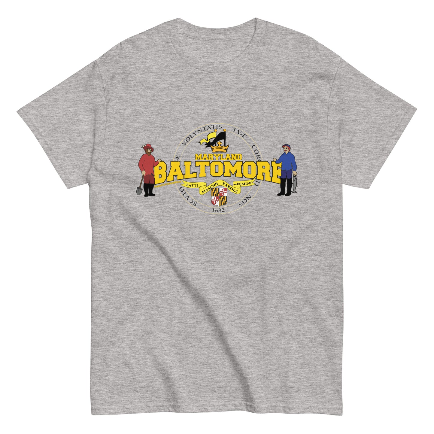 Baltimore Tee, State of Maryland t-shirt,