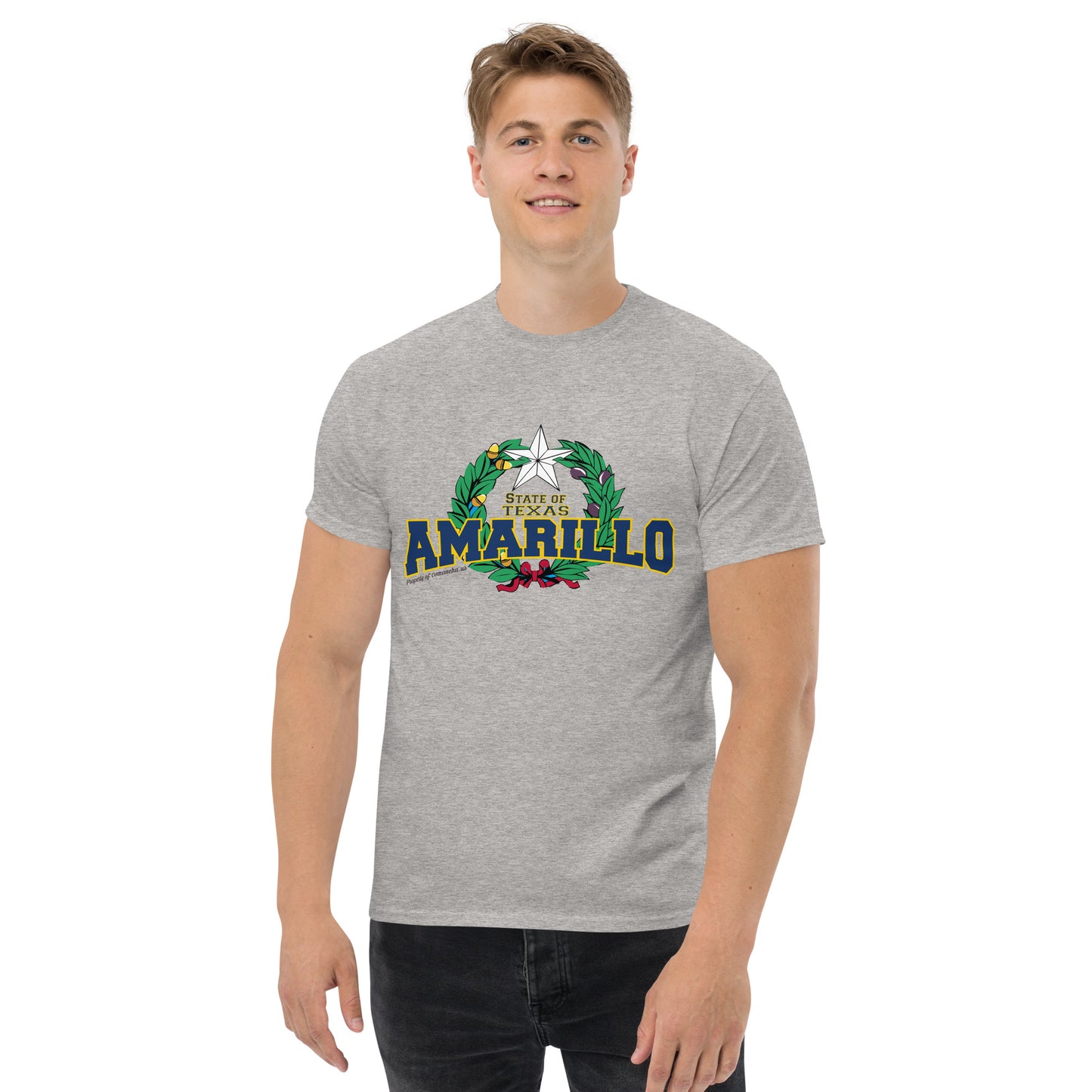 Amarillo State of Texas Tee, Comancha Graphics,