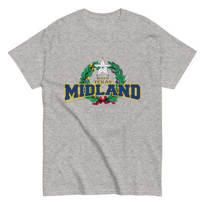 Midland State of Texas T-shirt, Comancha Graphics,Midland State of Texas T-shirt, Comancha Graphics, Midland State of Texas Tee, Comancha Graphics,Tees, Midland city tee,