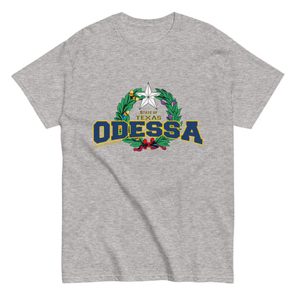 Odessa State of Texas T-shirt, comancha graphic,