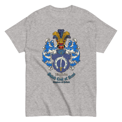 Zagloba Herb Koszulka, Herb Rodowy Koszulka, Zagloba Coat of Arms tee, Comancha Graphics,