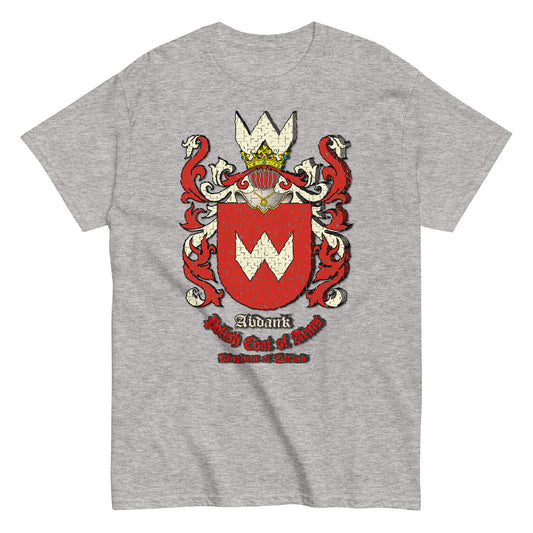 Abdank Herb Koszulka, Herb Rodowy Koszulka, Abdank Coat of Arms tee, Comancha Graphics,