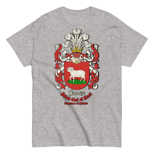 Junosza Herb Koszulka, Herb Rodowy Koszulka, Junosza Coat of Arms tee, Comancha Graphics,