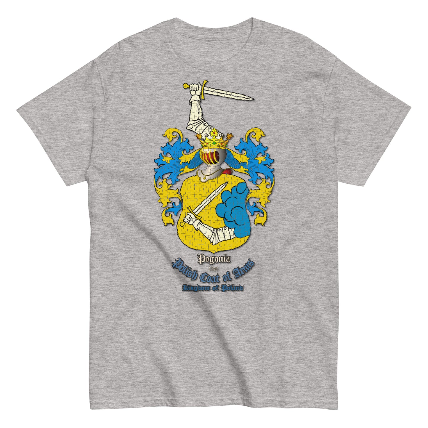 Pogonia Herb Koszulka, Herb Rodowy Koszulka, Pogonia Coat of Arms tee, Comancha Graphics,